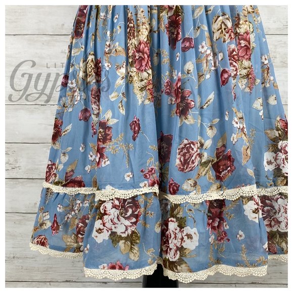 Entro Old Country Roses Farmhouse Mini Dress - Picture 7 of 16